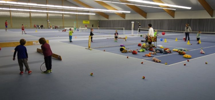 Die jüngste Nachwuchsförderung des Tennisvereins