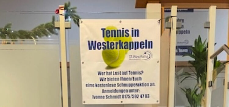 Erfolgreiches Schnuppertennis